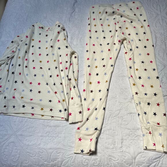 Gap Organic Cotton Rainbow Star PJ Set Size 6 - Picture 4 of 6